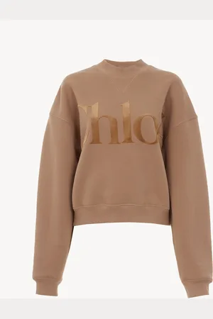 Chloé Pullover ampio in pile di cotone Taglia M 100% Cotone