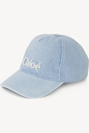 Chloé Berretto Chloé Blu Taglia 54 100% Cotone