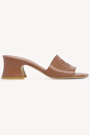 Chloé Sabot con tacco Chloé Soleil Marrone Taglia 40 100% Pelle di agnello
