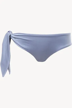 Chloé Slip bikini con nodo Blu Taglia 40 100% Poliammide