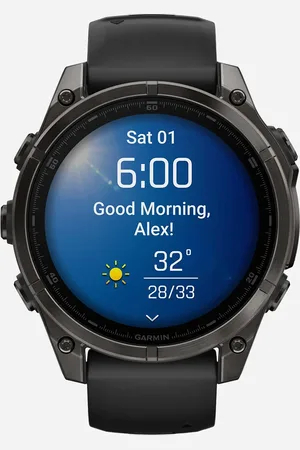 Garmin Fenix 8 Amoled 47mm Sapphire - Orologio Multifunzione