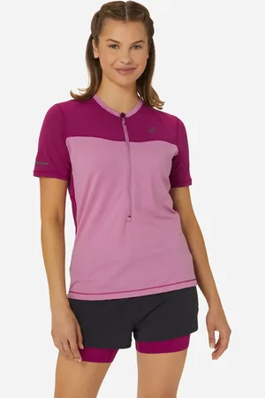 Asics Road W - T-shirt Running - Donna