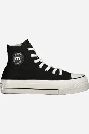 Mistral Stripes Plat Canvas Mid 2.0 W - Scarpe Sneakers - Donna