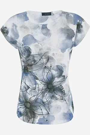 YES ZEE BY ESSENZA Sublimatic Flower W - T-shirt - Donna