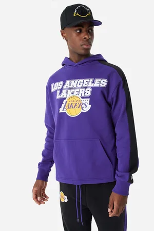 New Era Large Graphic Los Angeles Lakers M - Felpa - Uomo