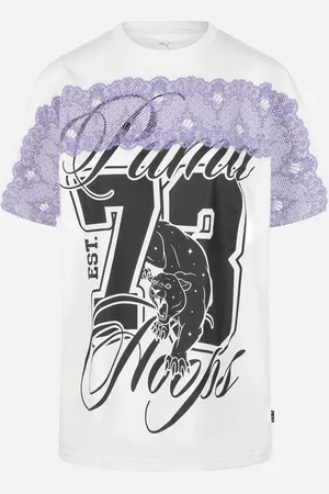 PUMA Big Logo Basket W - T-shirt - Donna