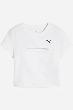PUMA Crop Hole W - T-shirt - Donna