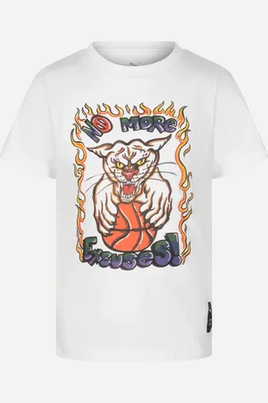 PUMA Boy Bball Flame Jr - T-shirt