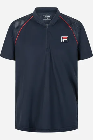 Fila Court Line M - Polo Tennis - Uomo