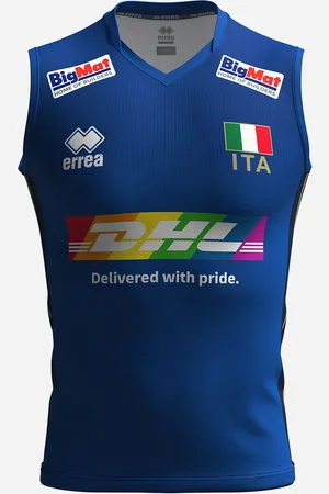 Errea Nazionale Italia 23-24 M - Maglia Volley - Uomo