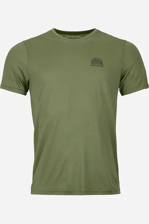 ORTOVOX 120 Cool Tec Mtn Stripe M - T-shirt - Uomo