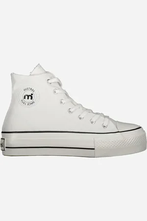 Mistral Stripes Plat Canvas Mid 2.0 W - Scarpe Sneakers - Donna