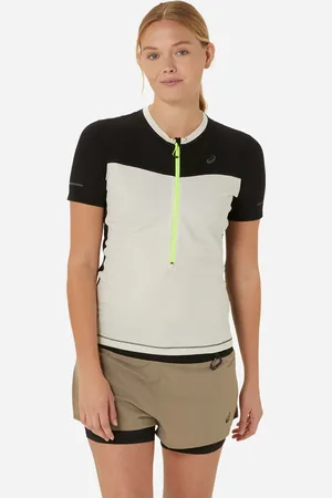 Asics Fujitrail Ss W - T-shirt Running - Donna