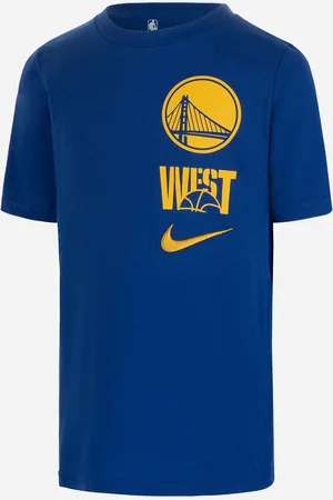 Nike Essential Block Golden State Jr - Abbigliamento Basket
