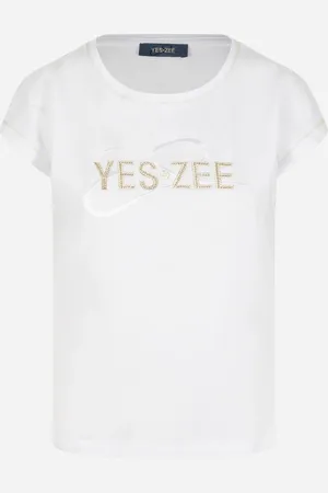 YES ZEE BY ESSENZA Logo Gel W - T-shirt - Donna