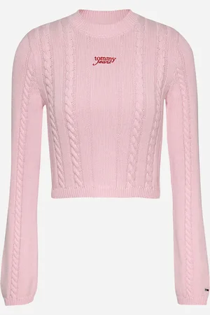 Tommy Hilfiger Logo Script W - Maglione - Donna
