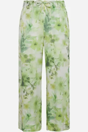 Deha Satin Fiori W - Pantalone - Donna