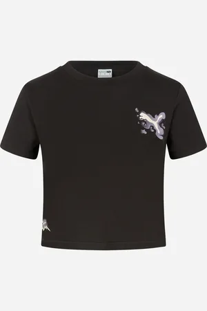 PUMA Crop Brand Love W - T-shirt - Donna