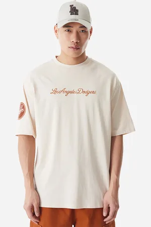New Era Mlb Tartan Infill Los Angeles Dodgers M - T-shirt - Uomo