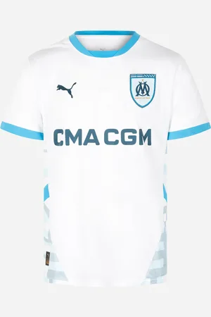 PUMA Olimpique Marsiglia Home Replica 24-25 M - Maglia Calcio Ufficiale - Uomo