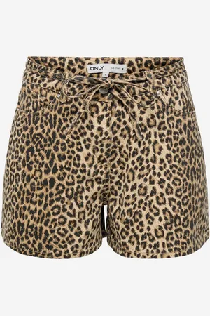 ONLY Naomi Animalier W - Bermuda - Donna