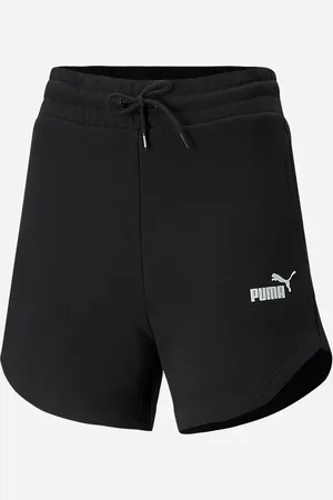 PUMA Ess High Waist W - Pantaloncini - Donna