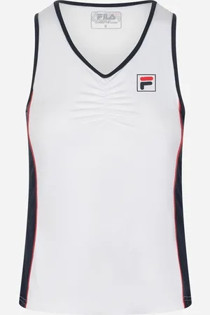Fila Court Line W - T-shirt Tennis - Donna