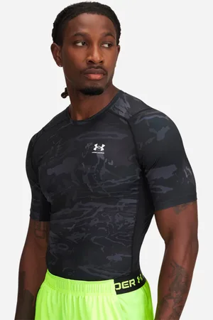 Under Armour Heat Gear Comp Printed M - T-shirt Training - Uomo
