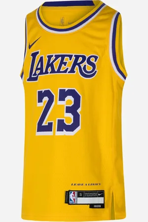 Nike Icon Swingman La Lakers Lebron James Jr - Canotta Basket