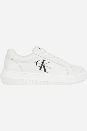 Calvin Klein Chunky Cupsole Mono Lth W - Scarpe Sneakers - Donna
