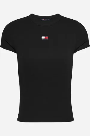 Tommy Hilfiger Rib Badge W - T-shirt - Donna