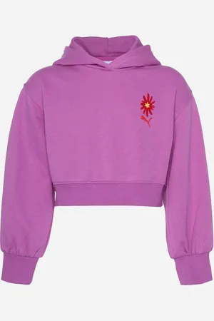 PUMA Crop Solid Jr - Felpa