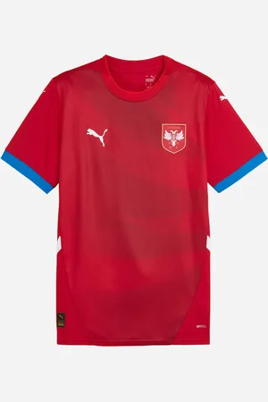 PUMA Serbia Home 24 M - Maglia Calcio Ufficiale - Uomo