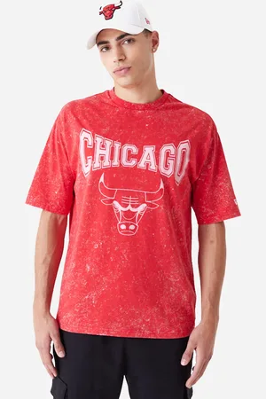 New Era Washed Chicago Bulls M - T-shirt - Uomo