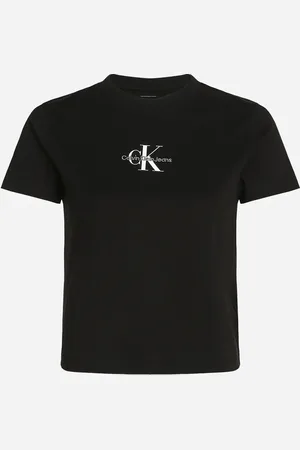 Calvin Klein Slim Monogram W - T-shirt - Donna