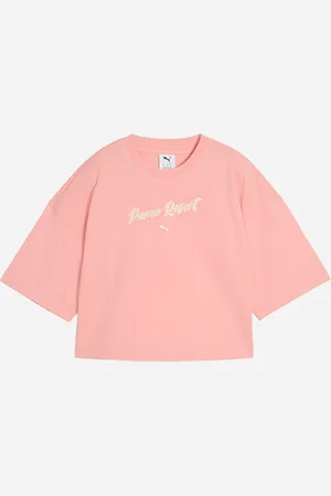 PUMA Crop Premium W - T-shirt - Donna