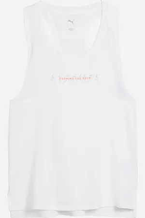 PUMA Graphic Mesh W - Canotta Running - Donna