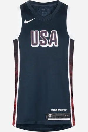 Nike Usa Road M - Canotta Basket - Uomo