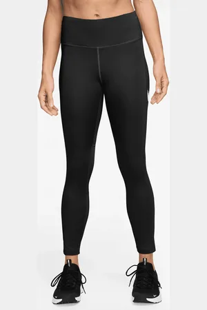 Nike Fast Dri Fit 7/8 Swoosh W - Fuseaux Running - Donna