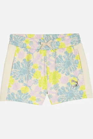 PUMA T7 Girl Flower Jr - Pantaloncini