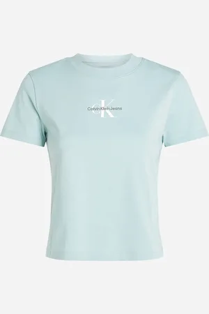 Calvin Klein Slim Monogram W - T-shirt - Donna