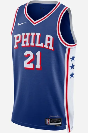 Nike Joel Embiid Philadelphia 76e Icon M - Canotta Basket - Uomo