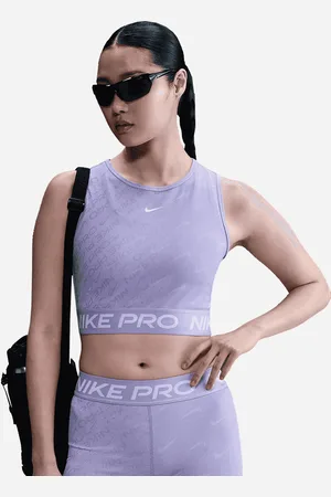 Nike Dri Fit Pro Crop W - Canotta Training - Donna