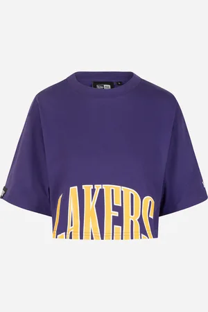 New Era Crop Los Angeles Lakers W - T-shirt - Donna