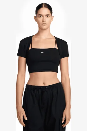 Nike Crop W - T-shirt - Donna