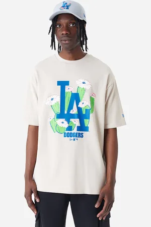 New Era Mlb Floral Logo Los Angeles Dodgers M - T-shirt - Uomo
