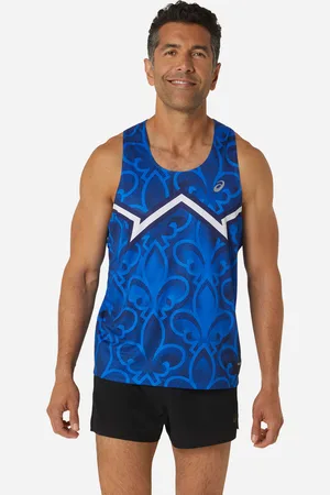 Asics Nations Run M - Canotta Running - Uomo