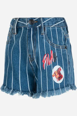 Fila Stripe Denim Jr - Bermuda