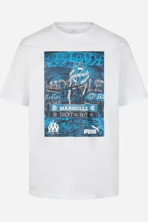 PUMA Olympique De Marsiglia Ftblnrgy+24-25 M - Abbigliamento Calcio Ufficiale - Uomo