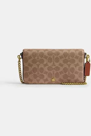 Coach Borsa a tracolla Mila in tela Signature